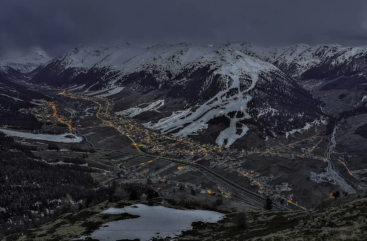 Livigno, Italie. Photo : Maurizio Moro5153 (CC BY-SA 4.0) ; redimensionnée et convertie en WebP.