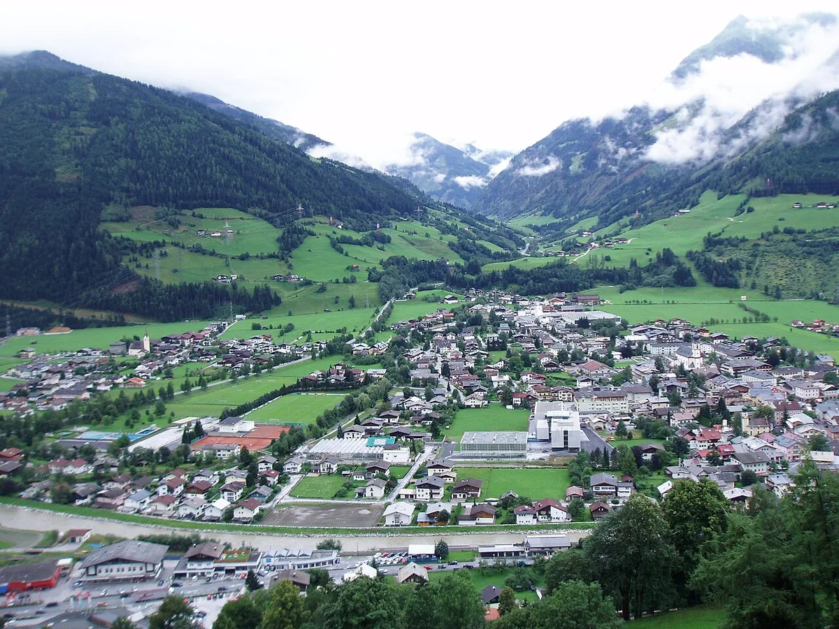 Mittersill, Autriche. Photo : Dersh at English Wikipedia (Public domain) ; redimensionnée et convertie en WebP.